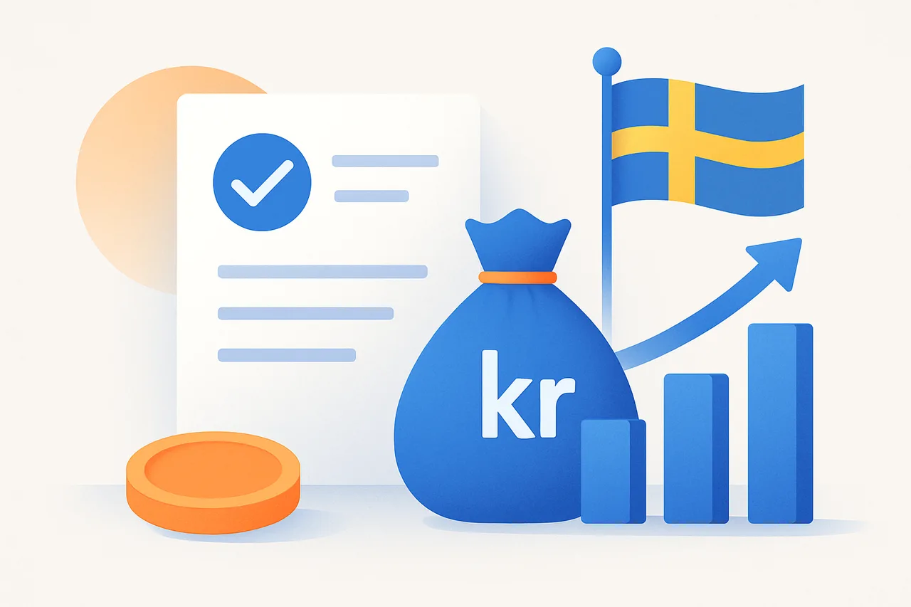 Sweden's new 3:12 rules take effect: simpler dividend tax, SEK 322,400 standard amount