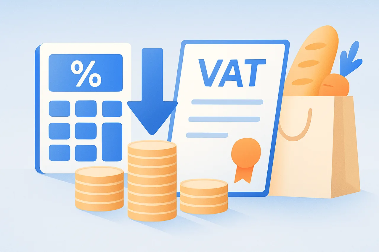Sweden halves food VAT from 12% to 6%, in effect April 2026–Dec 2027